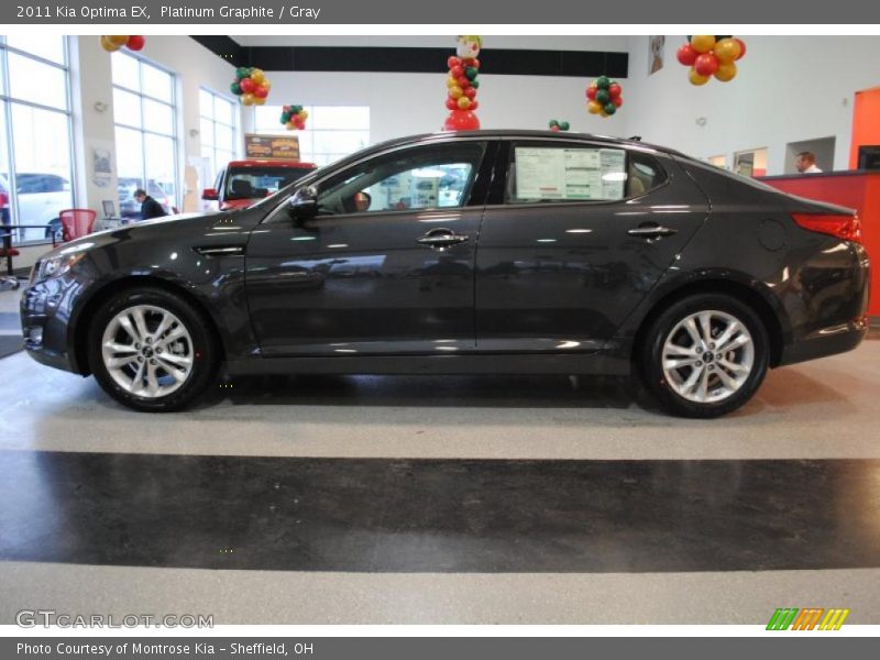 Platinum Graphite / Gray 2011 Kia Optima EX