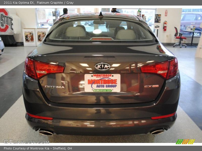 Platinum Graphite / Gray 2011 Kia Optima EX