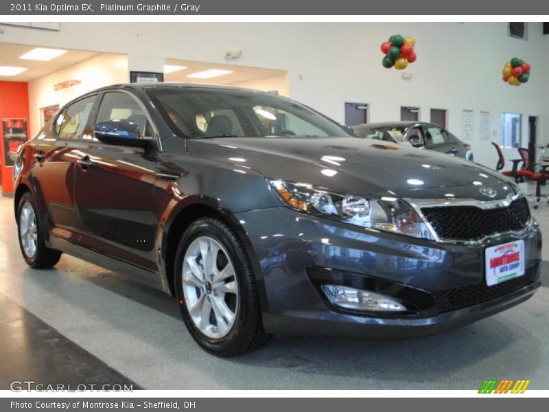 Platinum Graphite / Gray 2011 Kia Optima EX