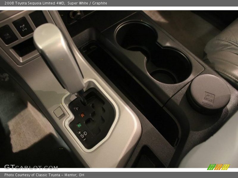 Super White / Graphite 2008 Toyota Sequoia Limited 4WD