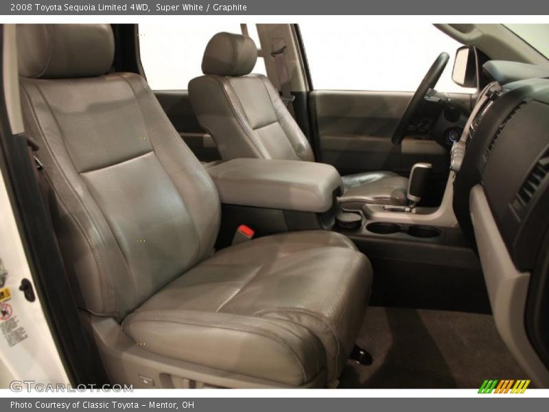 Super White / Graphite 2008 Toyota Sequoia Limited 4WD