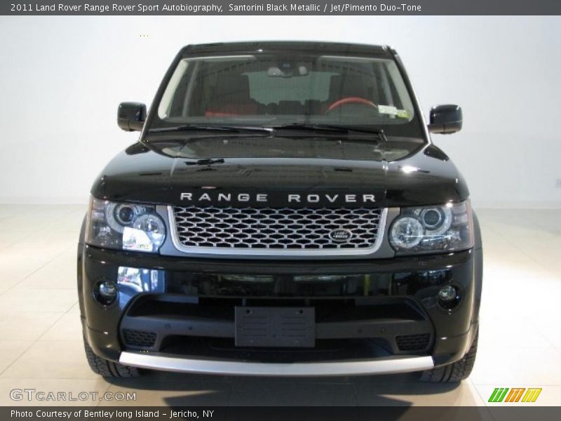 Santorini Black Metallic / Jet/Pimento Duo-Tone 2011 Land Rover Range Rover Sport Autobiography