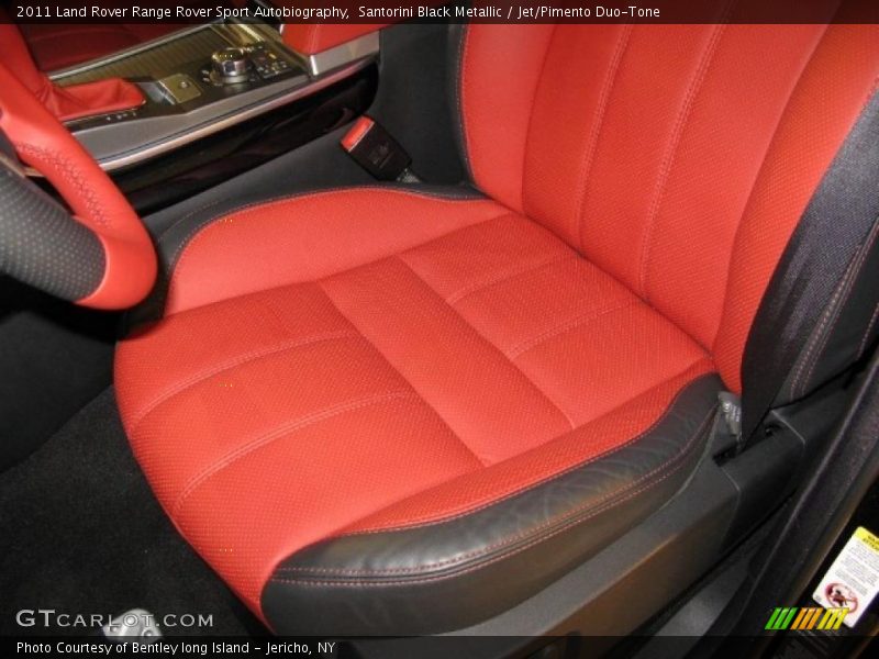  2011 Range Rover Sport Autobiography Jet/Pimento Duo-Tone Interior