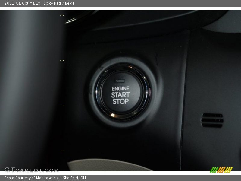 Spicy Red / Beige 2011 Kia Optima EX