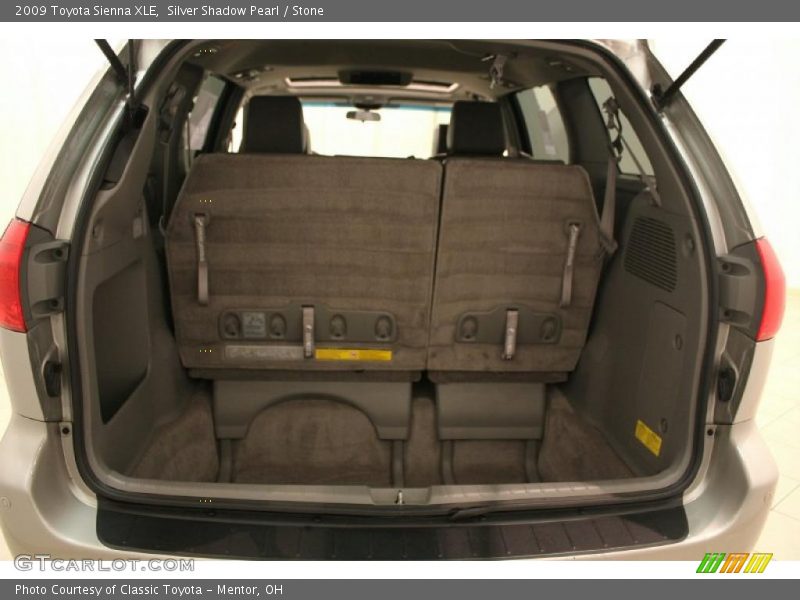 Silver Shadow Pearl / Stone 2009 Toyota Sienna XLE