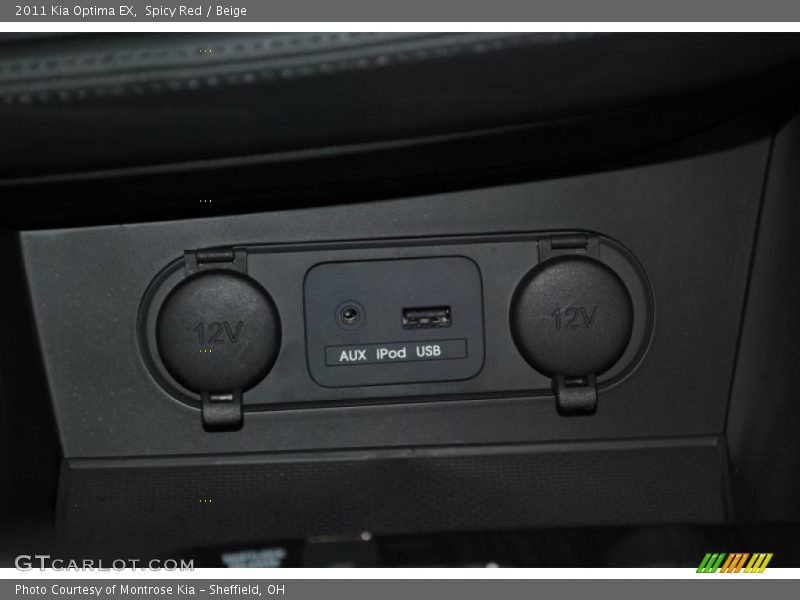 Spicy Red / Beige 2011 Kia Optima EX