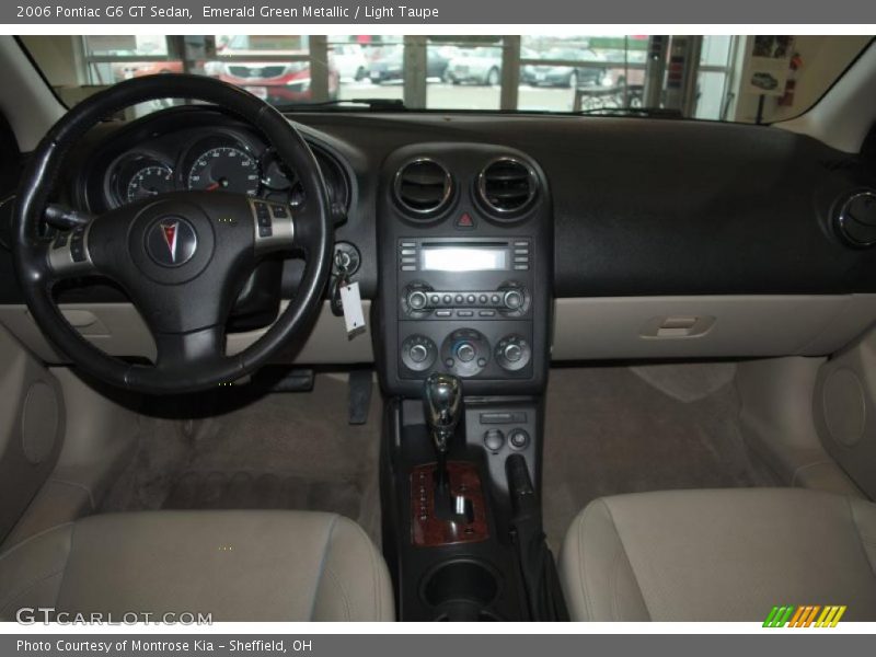 Emerald Green Metallic / Light Taupe 2006 Pontiac G6 GT Sedan
