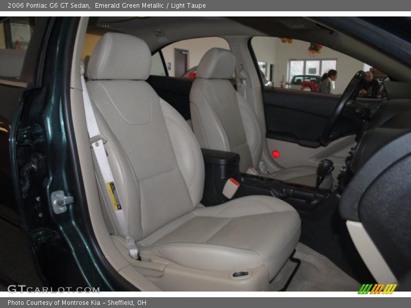 Emerald Green Metallic / Light Taupe 2006 Pontiac G6 GT Sedan