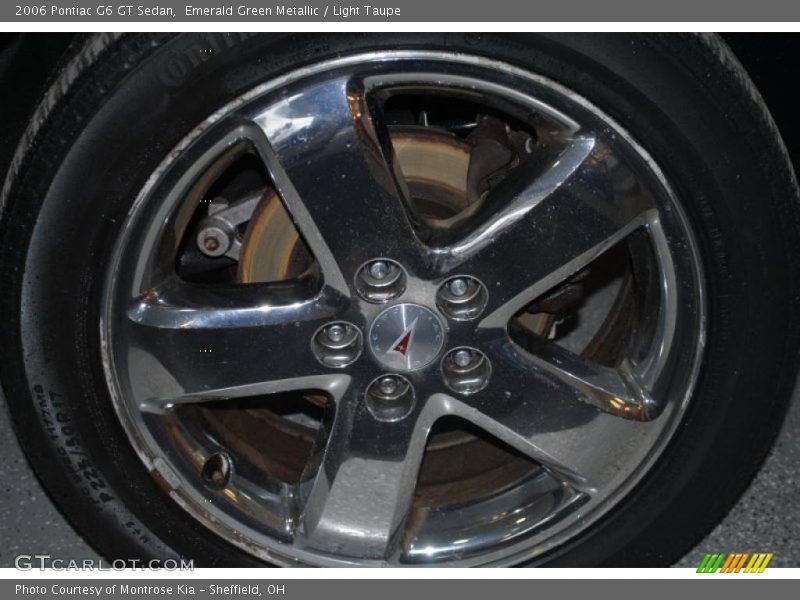 Emerald Green Metallic / Light Taupe 2006 Pontiac G6 GT Sedan