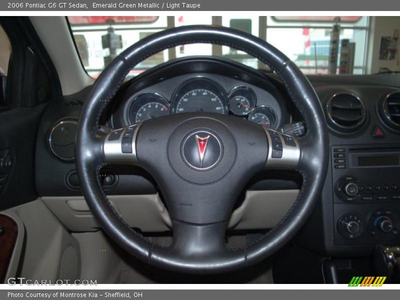 Emerald Green Metallic / Light Taupe 2006 Pontiac G6 GT Sedan