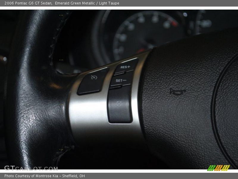 Emerald Green Metallic / Light Taupe 2006 Pontiac G6 GT Sedan