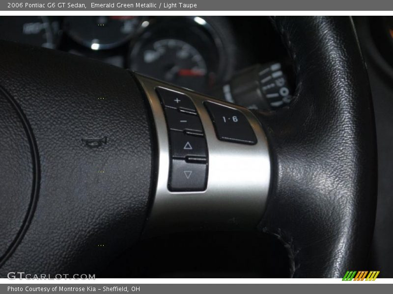Emerald Green Metallic / Light Taupe 2006 Pontiac G6 GT Sedan