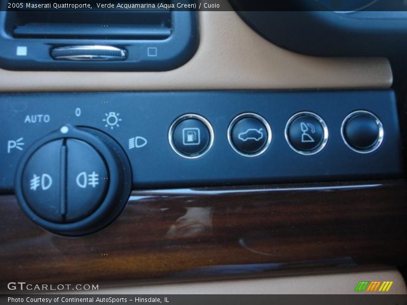 Controls of 2005 Quattroporte 