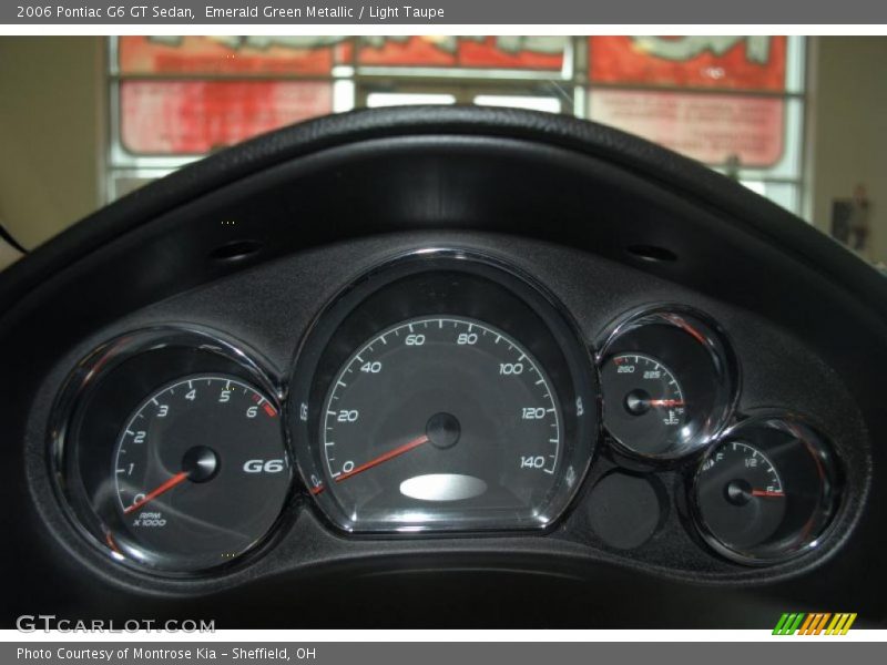 Emerald Green Metallic / Light Taupe 2006 Pontiac G6 GT Sedan