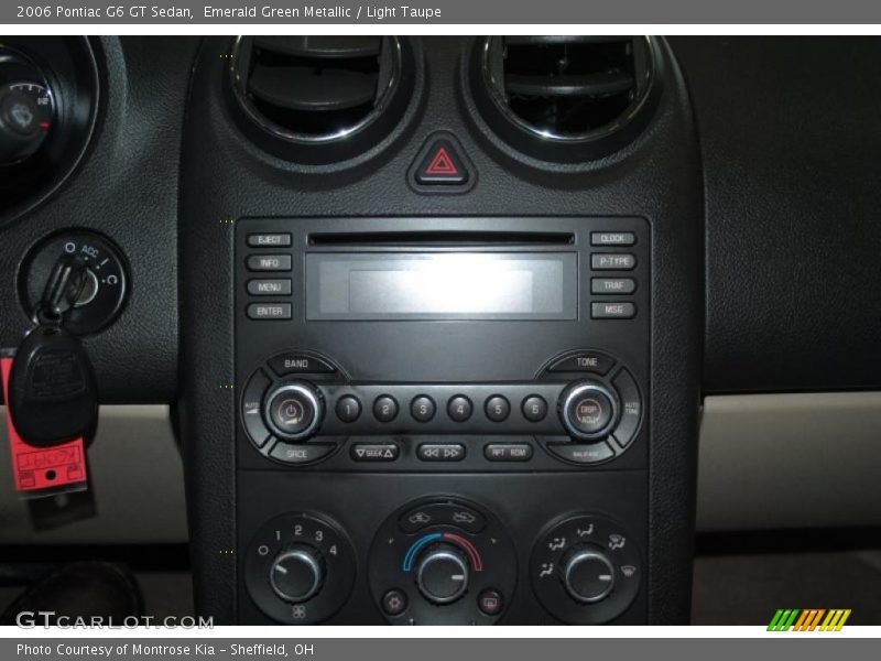 Emerald Green Metallic / Light Taupe 2006 Pontiac G6 GT Sedan