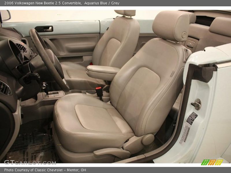  2006 New Beetle 2.5 Convertible Grey Interior
