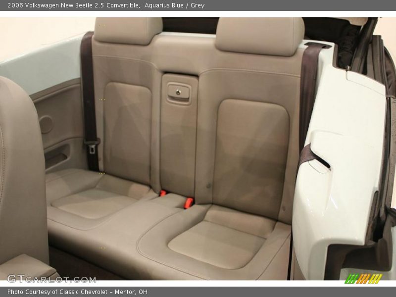 Aquarius Blue / Grey 2006 Volkswagen New Beetle 2.5 Convertible