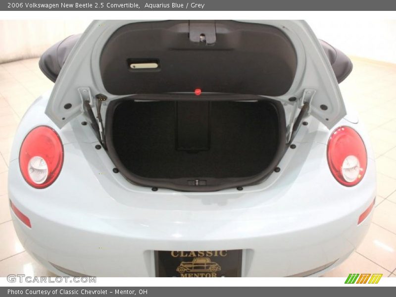 Aquarius Blue / Grey 2006 Volkswagen New Beetle 2.5 Convertible