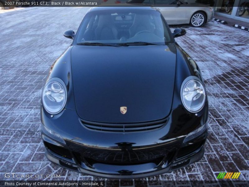 Black / Black w/Alcantara 2007 Porsche 911 GT3