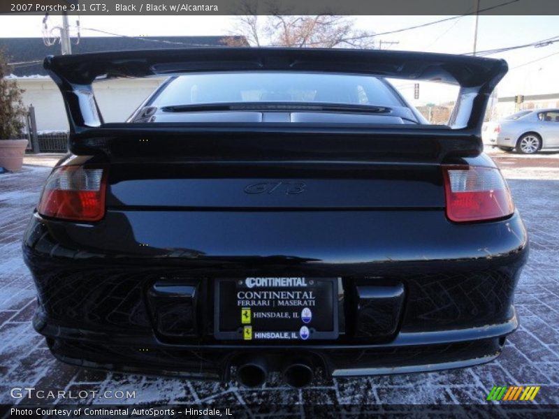 Black / Black w/Alcantara 2007 Porsche 911 GT3