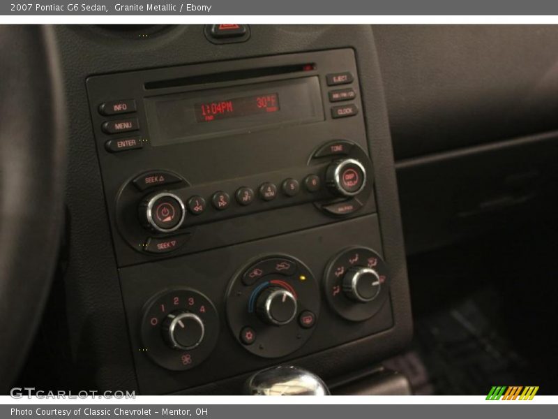 Granite Metallic / Ebony 2007 Pontiac G6 Sedan