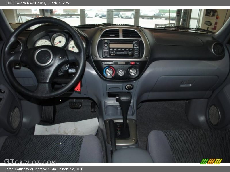 Black / Gray 2002 Toyota RAV4 4WD