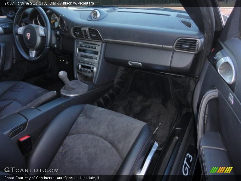 Black / Black w/Alcantara 2007 Porsche 911 GT3