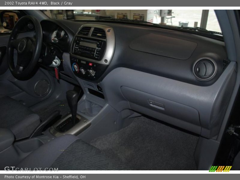 Black / Gray 2002 Toyota RAV4 4WD