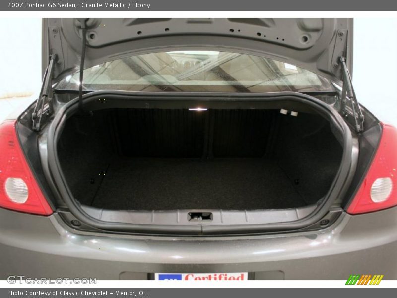 Granite Metallic / Ebony 2007 Pontiac G6 Sedan