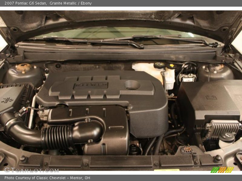 Granite Metallic / Ebony 2007 Pontiac G6 Sedan