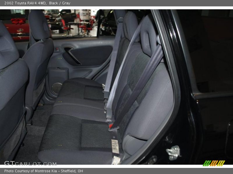 Black / Gray 2002 Toyota RAV4 4WD