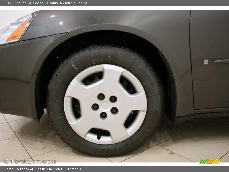 Granite Metallic / Ebony 2007 Pontiac G6 Sedan