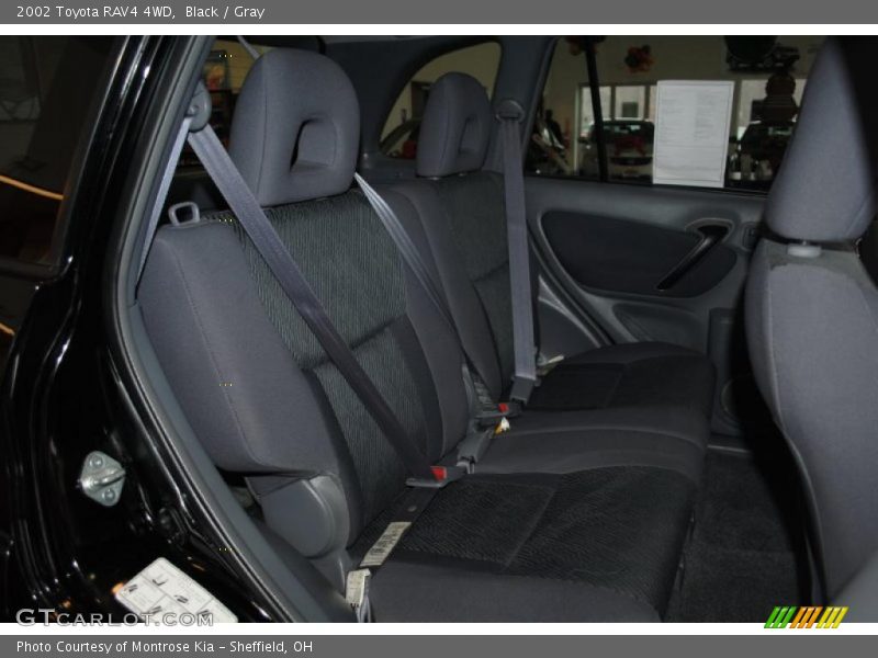 Black / Gray 2002 Toyota RAV4 4WD