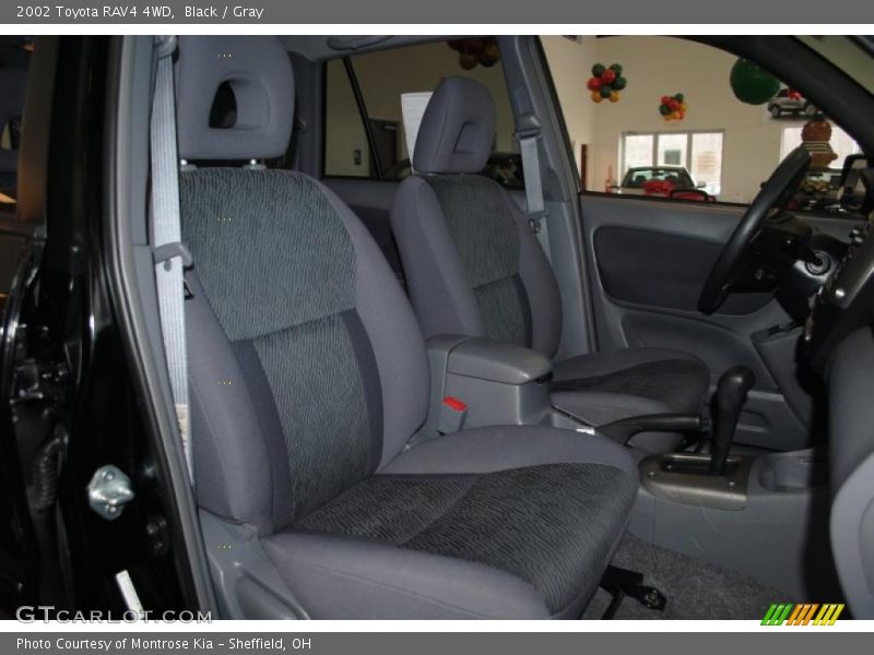 Black / Gray 2002 Toyota RAV4 4WD