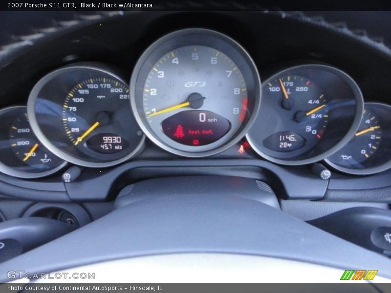  2007 911 GT3 GT3 Gauges