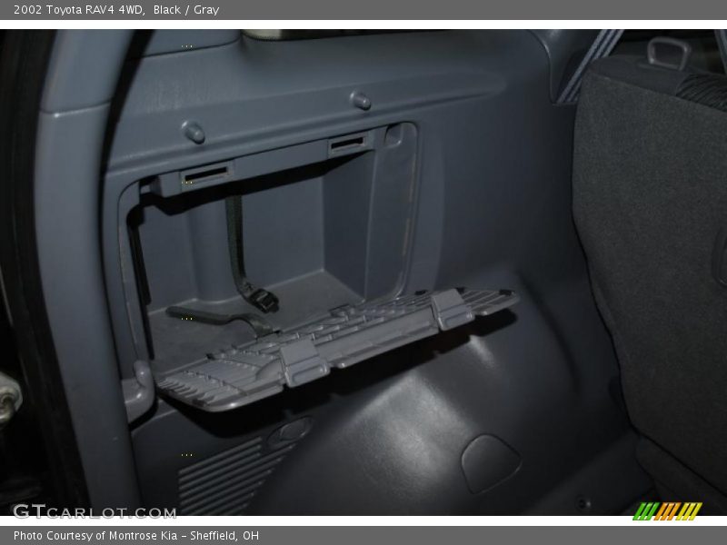 Black / Gray 2002 Toyota RAV4 4WD