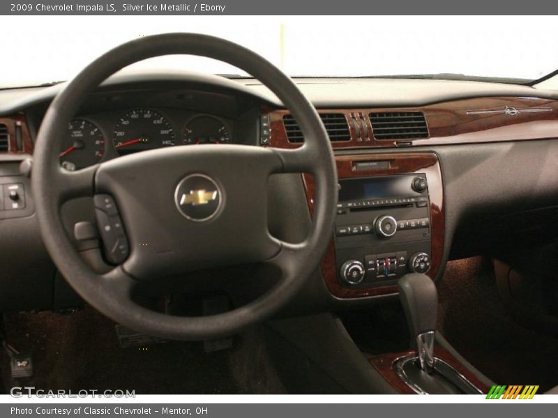 Silver Ice Metallic / Ebony 2009 Chevrolet Impala LS