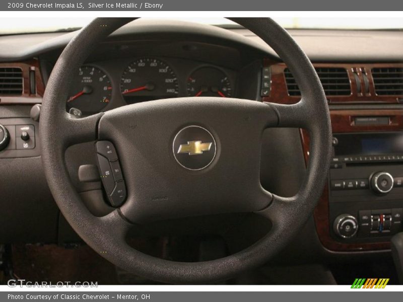 Silver Ice Metallic / Ebony 2009 Chevrolet Impala LS
