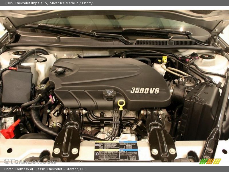 Silver Ice Metallic / Ebony 2009 Chevrolet Impala LS
