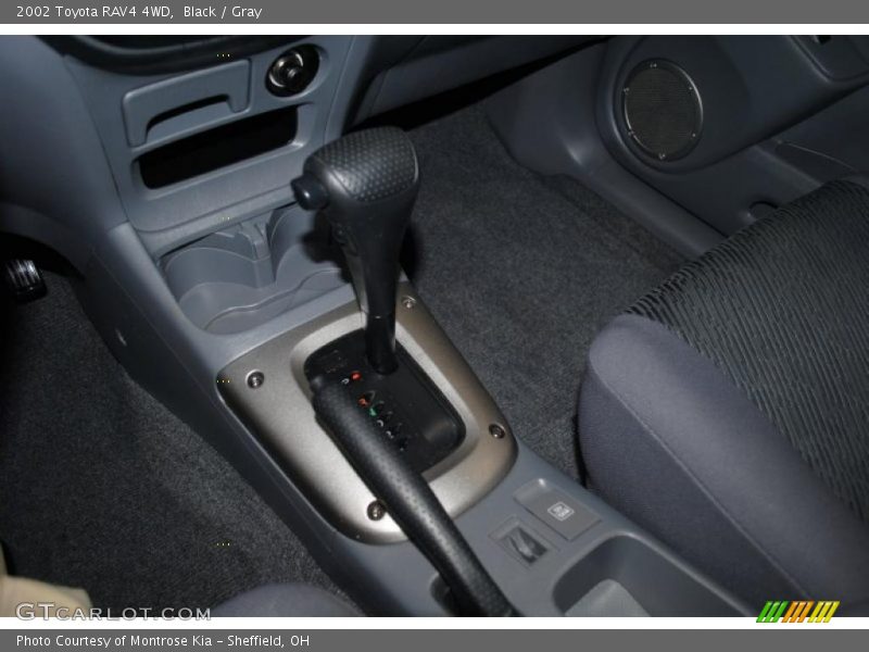 Black / Gray 2002 Toyota RAV4 4WD