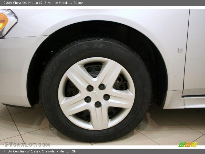 Silver Ice Metallic / Ebony 2009 Chevrolet Impala LS