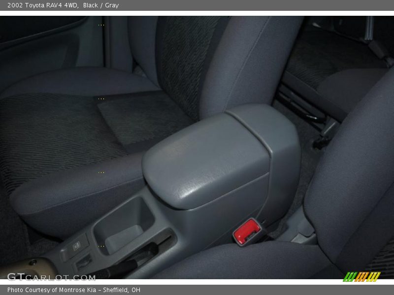 Black / Gray 2002 Toyota RAV4 4WD