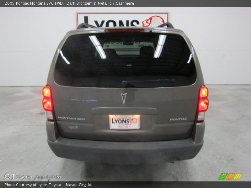 Dark Bronzemist Metallic / Cashmere 2005 Pontiac Montana SV6 FWD