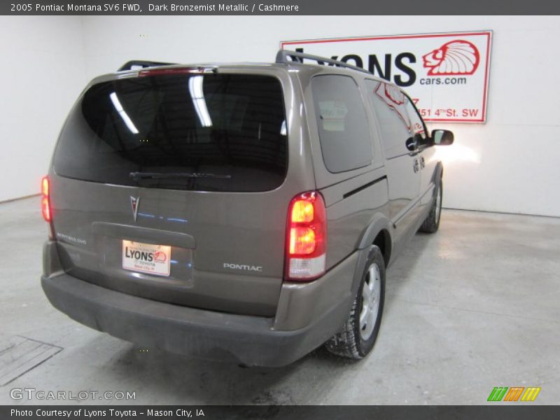 Dark Bronzemist Metallic / Cashmere 2005 Pontiac Montana SV6 FWD