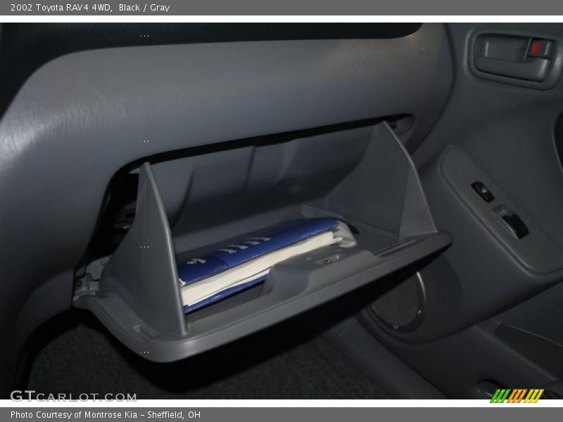 Black / Gray 2002 Toyota RAV4 4WD