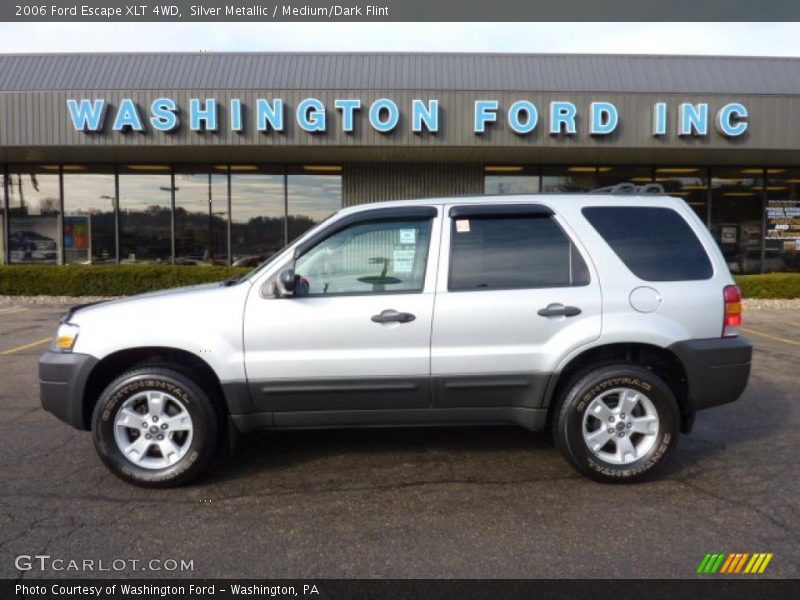 Silver Metallic / Medium/Dark Flint 2006 Ford Escape XLT 4WD