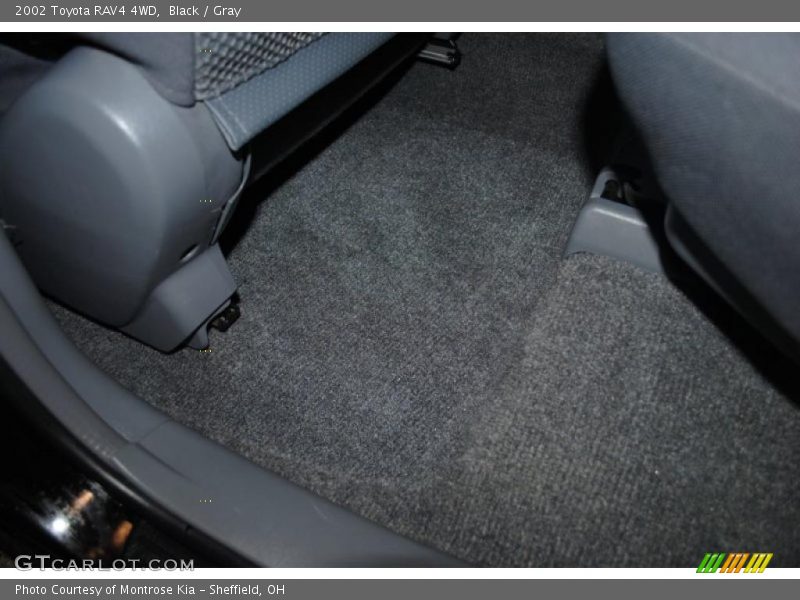Black / Gray 2002 Toyota RAV4 4WD