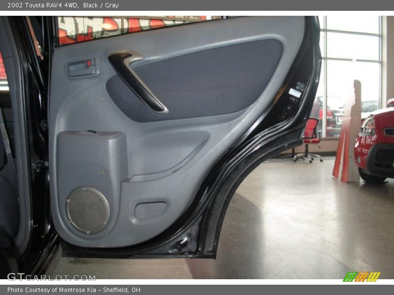 Black / Gray 2002 Toyota RAV4 4WD