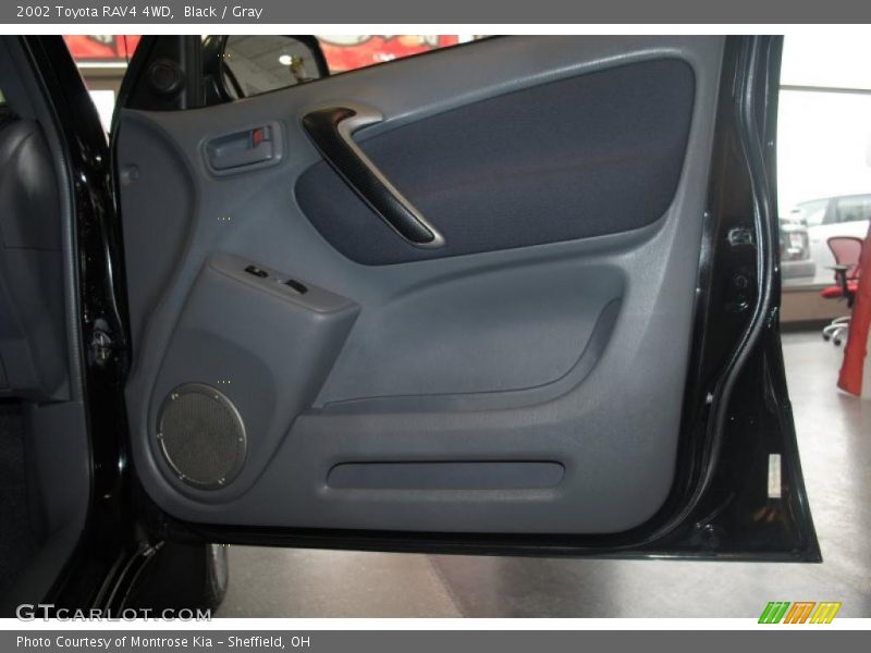 Black / Gray 2002 Toyota RAV4 4WD