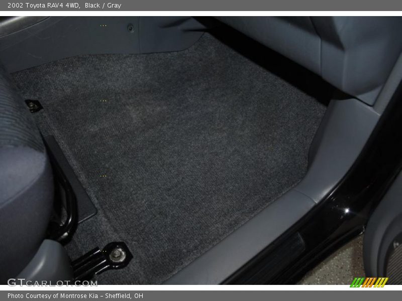 Black / Gray 2002 Toyota RAV4 4WD